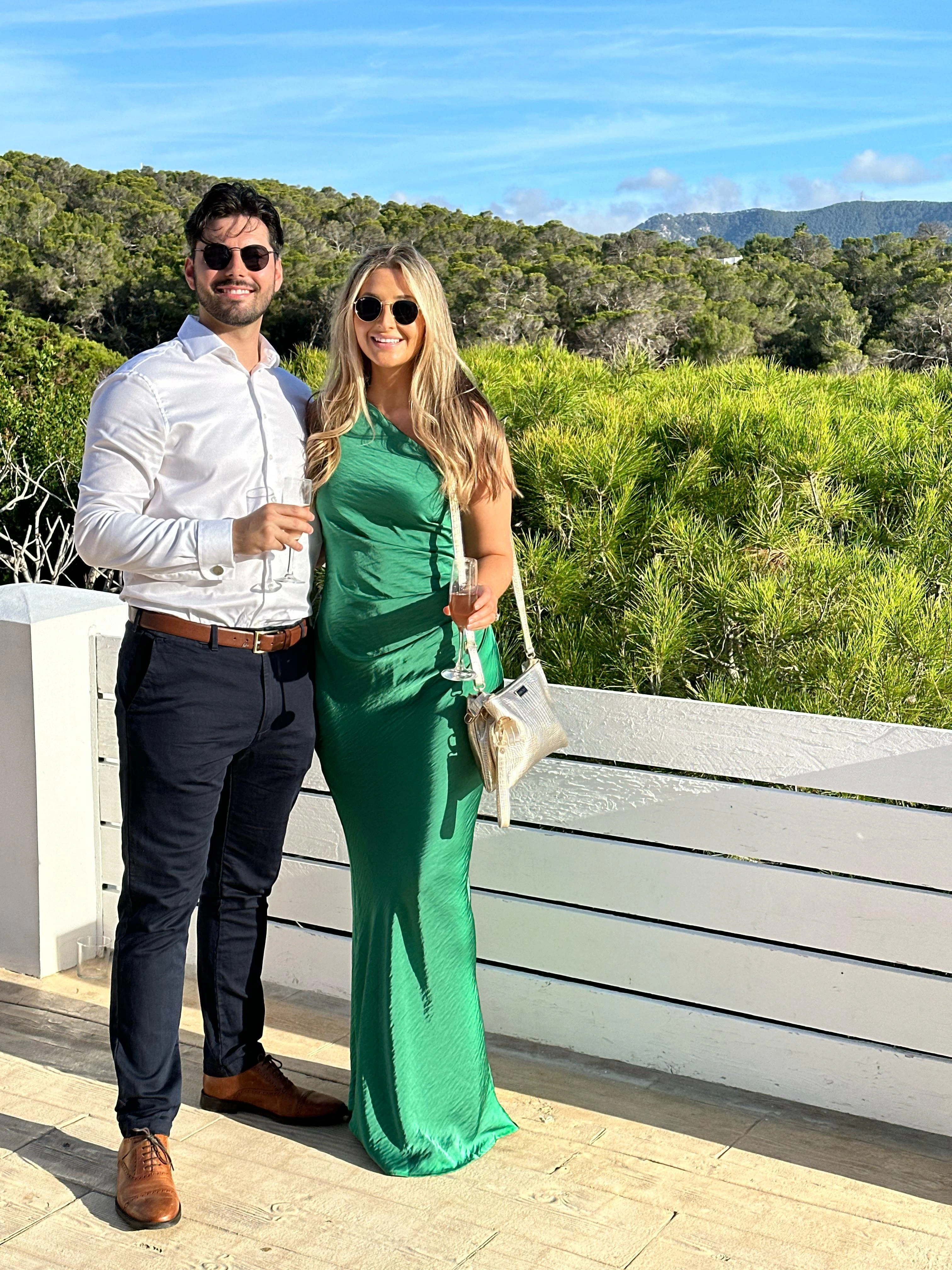 Daniel Vickery and Imogen Smale